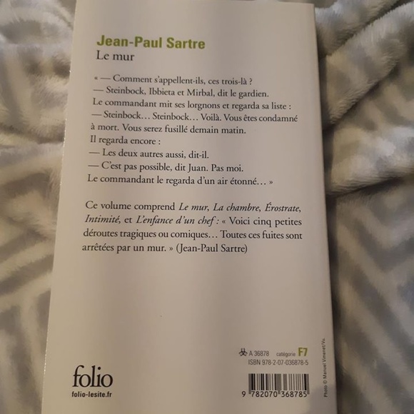 Livre : Le mur - Picture 2 of 2